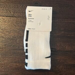 Nike Elite Basketball Cushioned Crew Socks- XS
